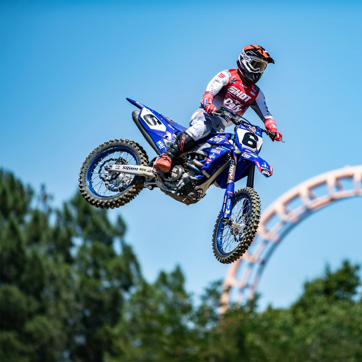 Thomas Ramette - Podium lors de l'ouverture du Championnat de France SX Tour à Agen 2022