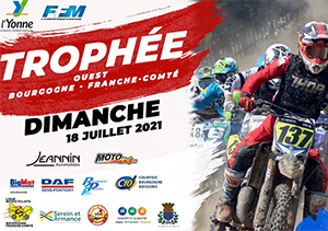 Moto Club Brienon - Motocross Championnat Bourgogne Franche-Comté Trophée Ouest 2021