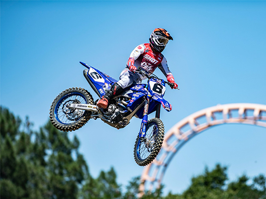 Thomas Ramette - Podium lors de l'ouverture du Championnat de France SX Tour à Agen 2022