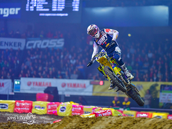 Thomas Ramette Deuxième place au Supercross de Stuttgart 2017