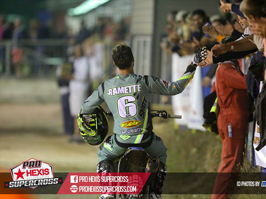 Thomas Ramette Victoire Prohexis Supercross La Bosse de Bretagne 2018