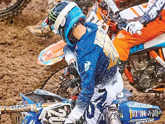 Thomas Ramette blessé au genou lors de la finale du Supercross de Las Vegas 2018