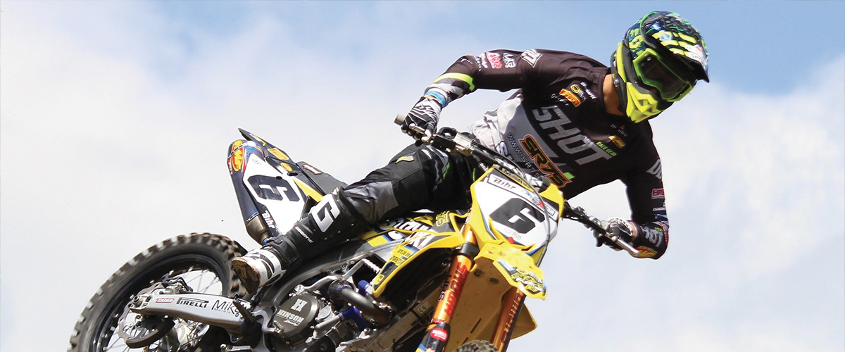 Thomas Ramette -  Podium lors de l'ouverture du Championnat de France SX Tour à Clermont Ferrand 2018