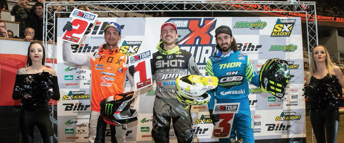 Thomas Ramette - Victoire et Podium au Supercross de Lyon 2019