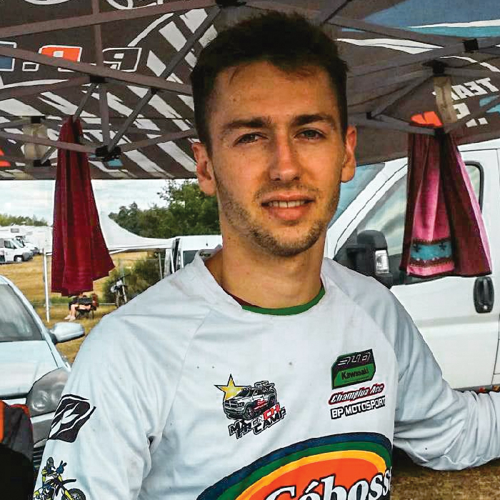 Boris PrudHomme -  pilote du Moto Club Brienon