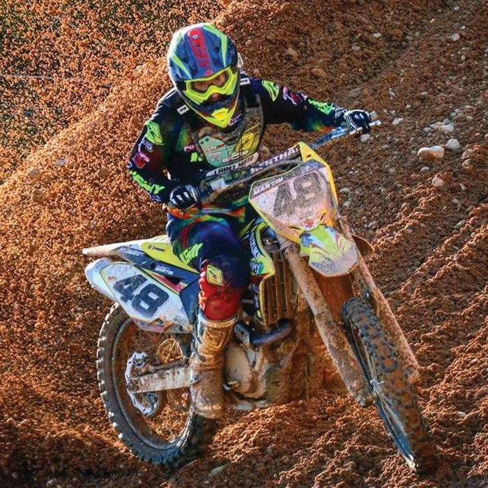 Christophe Martin -  pilote du Moto Club Brienon