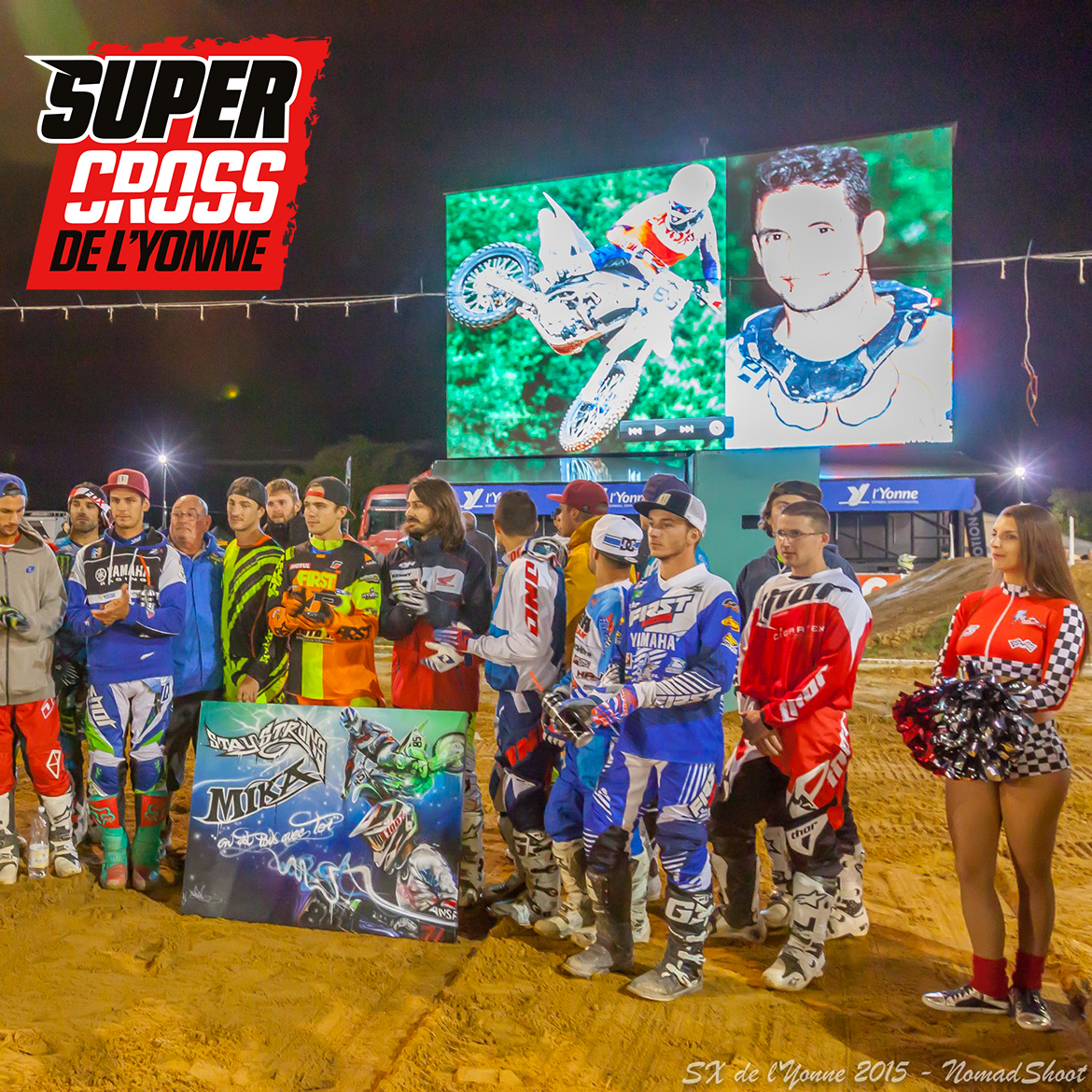 Supercross de l'Yonne 2015 - Les Photos