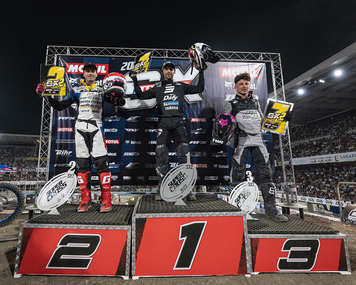 SX TOUR - CLassement provisoire SX2 après le SX de clermont