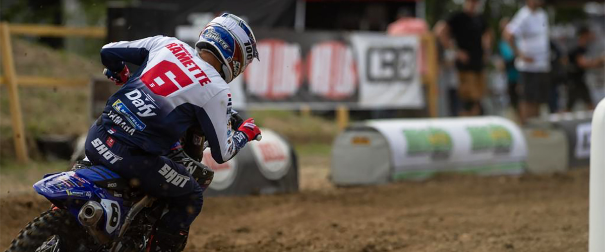 Thomas Ramette - Podium de Thomas Ramette lors de la reprise du supercross en France 2021