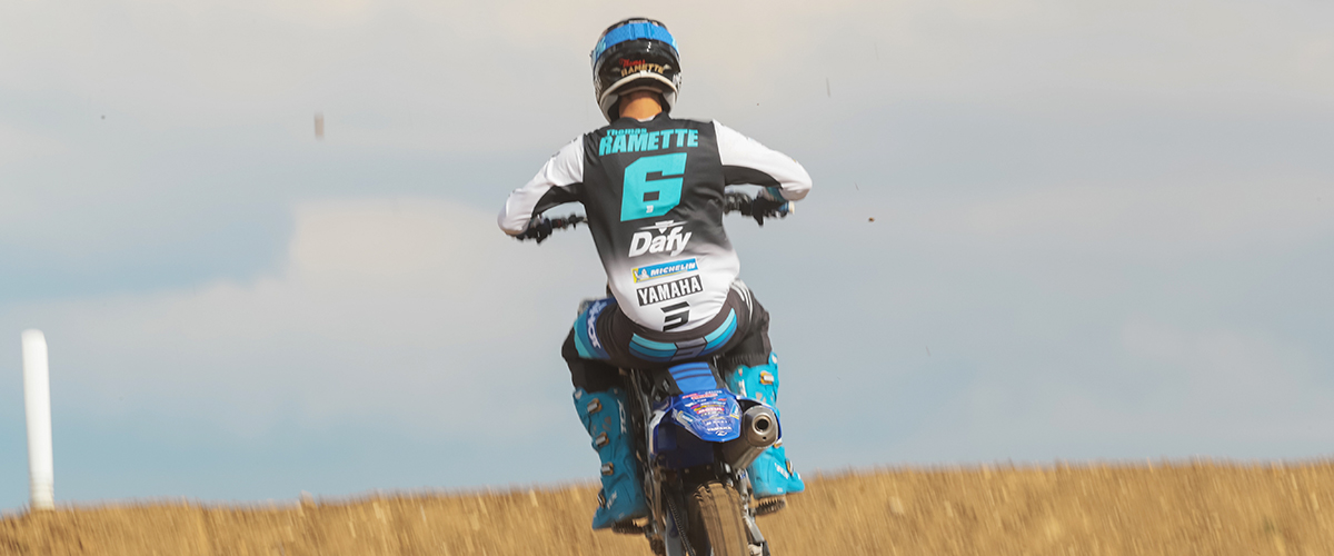 Thomas Ramette est troisième du Championnat de France de Supercross 2021