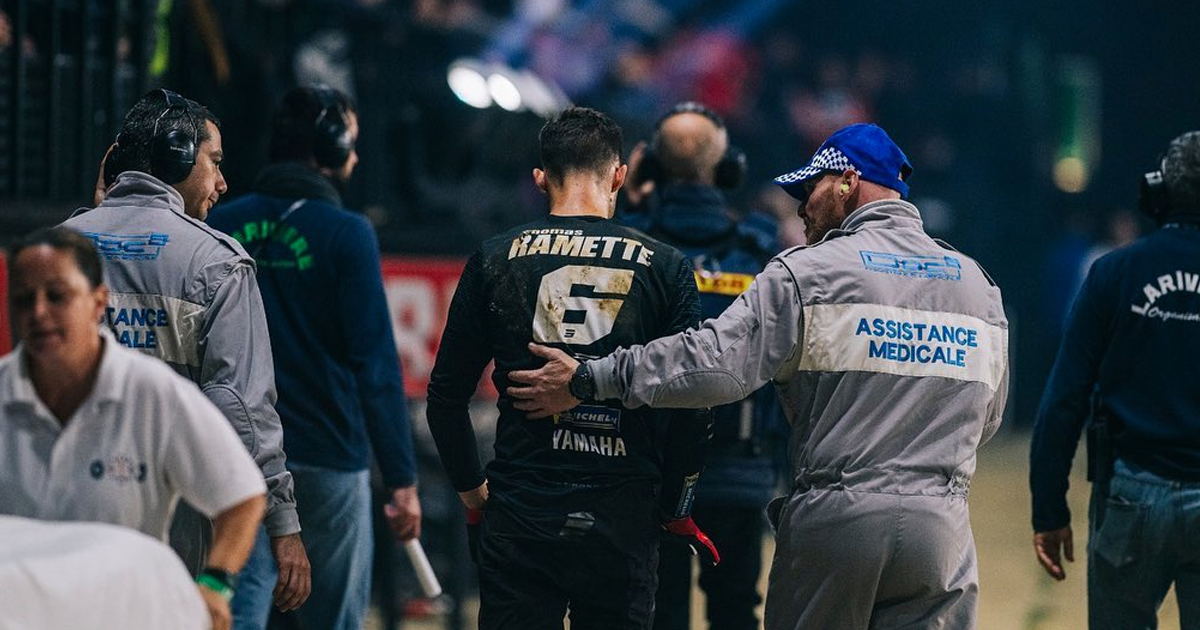 Thomas Ramette - Supercross de Paris 2022 - Dur week-end