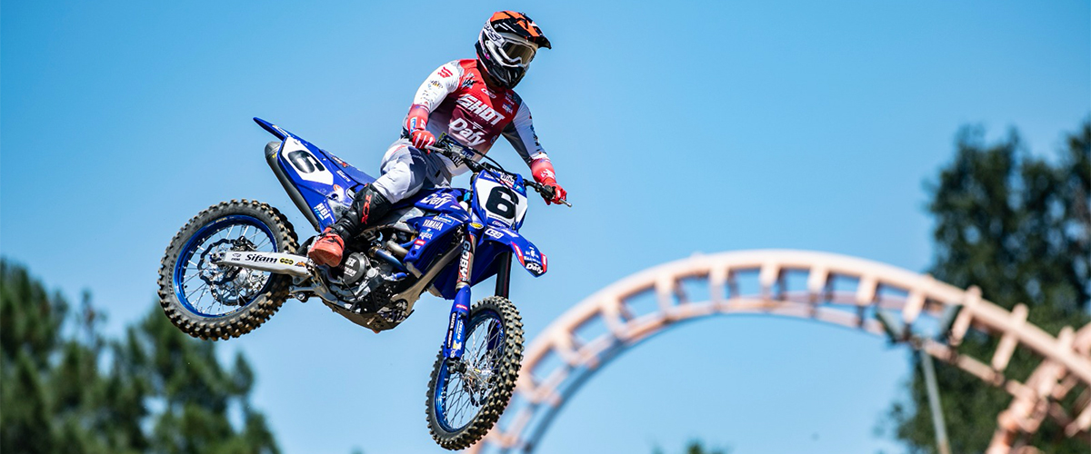 Thomas Ramette - Podium lors de l'ouverture du Championnat de France SX Tour à Agen 2022